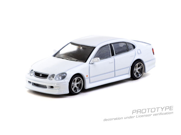 Tarmac Works 1/64 VERTEX Toyota Aristo JZS161 White (Blister Pack)