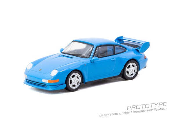 Tarmac Works 1/64 Porsche 911 993 Cup Riviera blue