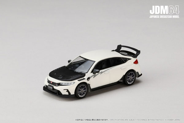 HobbyJAPAN 1/64 CIVIC TYPE R (FL5) MUGEN Group.B (2025) Championship White