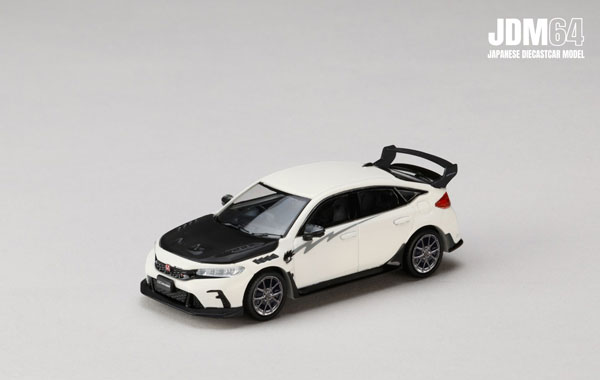 HobbyJAPAN 1/64 CIVIC TYPE R (FL5) MUGEN Group.B (2025) Championship White รูปภาพ 1