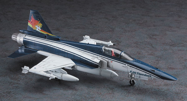 Hasegawa 1/48 "Area 88" F-20 Tigershark "Shin Kazama" Plastic Model
