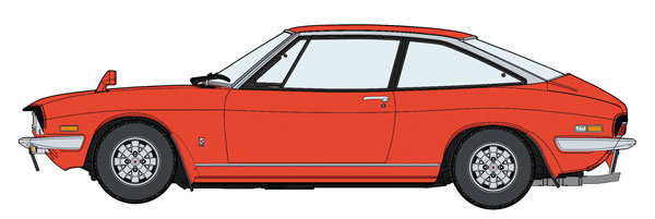 Hasegawa 1/24 Isuzu 117 Coupe Mid Production (XC-J) (1976) Plastic Model