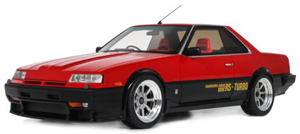OttO mobile 1/18 Nissan Skyline 2000 RS-X Turbo (DR30) Tuning 1984 (Red) Exclusive Production