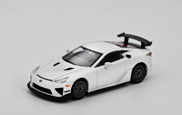 DIECASTTEAM 1/64 Lexus LFA (LHD) Nurburgring Edition White image 1