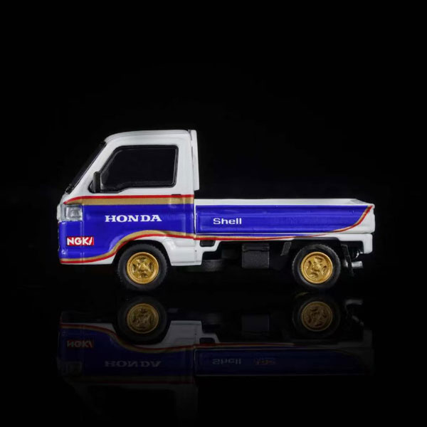 MOTORHELIX 1/64 Honda ACTY 4WD Blue/White