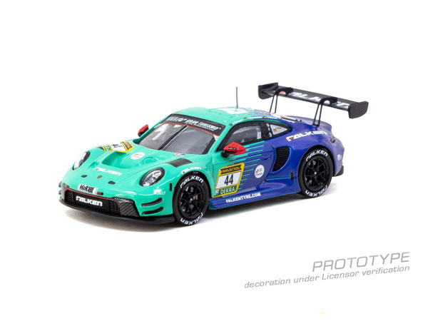 Tarmac Works 1/64 포르쉐 911 GT3 R 뉘르부르크링 24h 2024 조엘 에릭슨 / 팀 하이네만 / 니코 멘젤 / 마르틴 라깅거