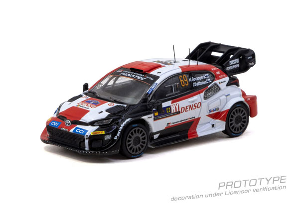Tarmac Works 1/64 Toyota GR YARIS Rally1 HYBRID Central European Rally 2023 WRC World Champion 2023
