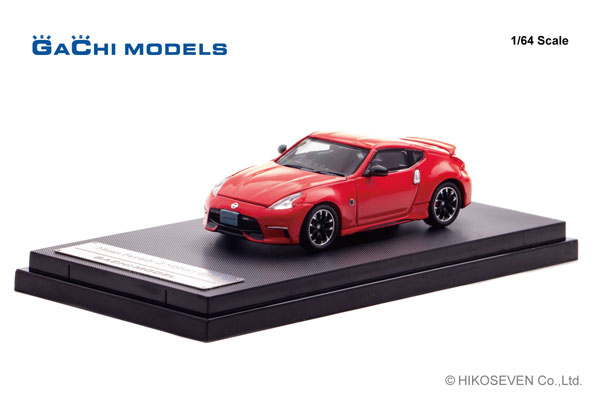 GACHI MODELS 1/64 Nissan Fairlady Z nismo (2014) Vibrant Red