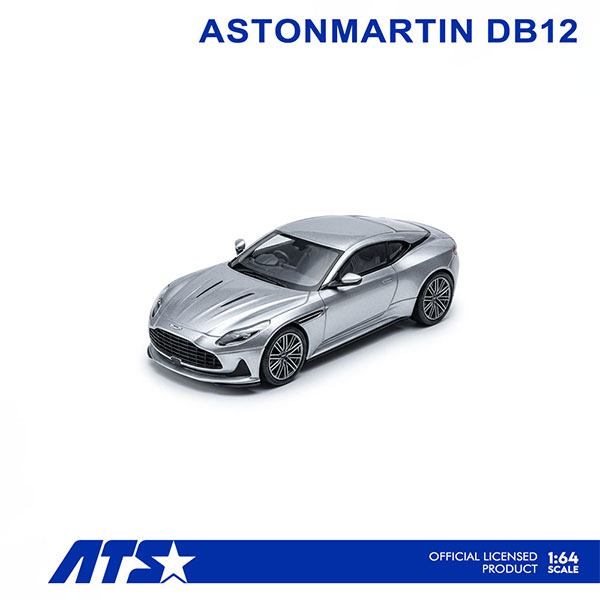 ATS-MODELS 1/64 Aston Martin DB12 Lightning Silver