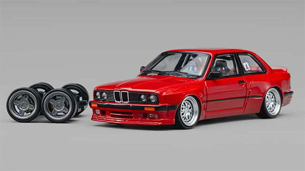 CM MODEL 1/64 Pandem M3 (E30) Red