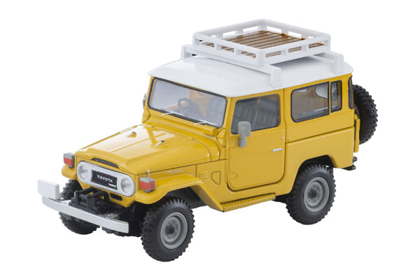 Tomytec Tomica Limited Vintage NEO LV-N381a Toyota Land Cruiser 40 (Yellow)