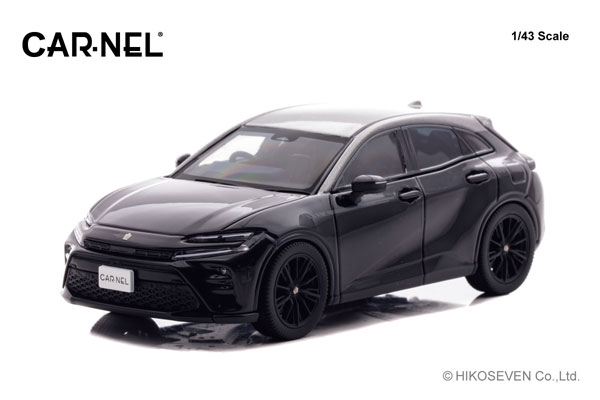 CAR-NEL 1/43 Toyota Crown Sport RS "THE 70th" (AZSH37) 2025 黑色/貴金屬色 圖片 1