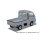 Aoshima RakuPla Snap Kit No.29-BS Daihatsu S500P Hijet Truck Jumbo (Bright Silver Metallic) Plastic Model Bild 2