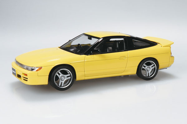 Aoshima RakuPla Snap Kit No.27CU-YW Nissan Sileighty Custom (Yellow) Plastic Model