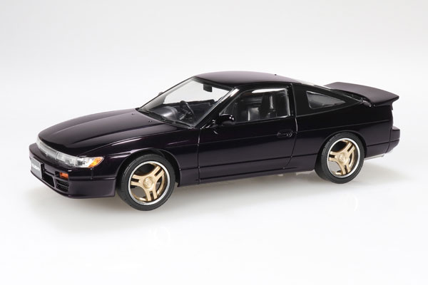 Aoshima RakuPla Snap Kit No.27CU-MP Nissan Sileighty Custom (Metallic Purple) Plastic Model