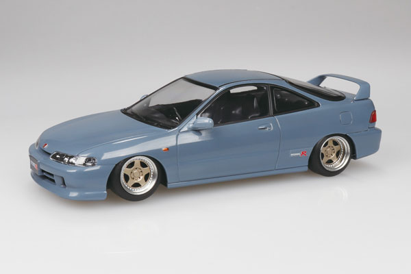 Aoshima RakuPla Snap Kit No.22CU-GY Honda DC2 Integra Type R Custom Wheel (Gray) Plastic Model