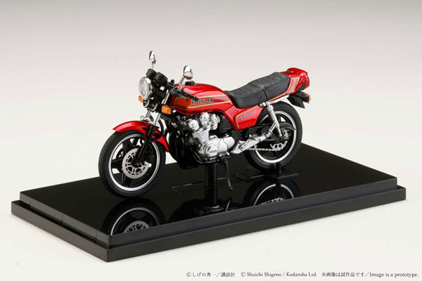 HobbyJAPAN Bari Bari Densetsu 1/24 Complete Motorcycle Model Gun Koma / Honda CB750F First Round Mirror