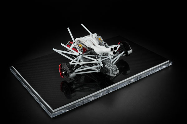 MOTORHELIX 1/18 HARTLEY/NILU V12 엔진 (Nilu 엔진) 이미지 1