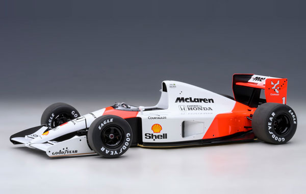 Autoart 1/18 McLaren Honda MP4/6 Japan GP 1991 #1 (Ayrton Senna) *w/McLaren Logo