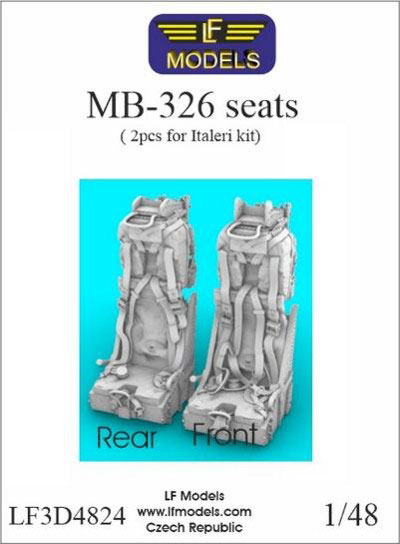 LF Models 1/48 MB-326K Ejection Seat (2pcs.) (For Italeri)