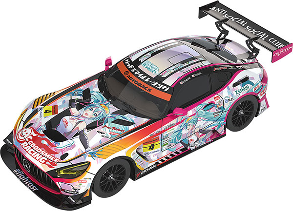 Good Smile Racing [Bonus] Hatsune Miku GT Project 1/64 Scale Good Smile Hatsune Miku AMG 2021 SUPER GT Round 5 Ver.
