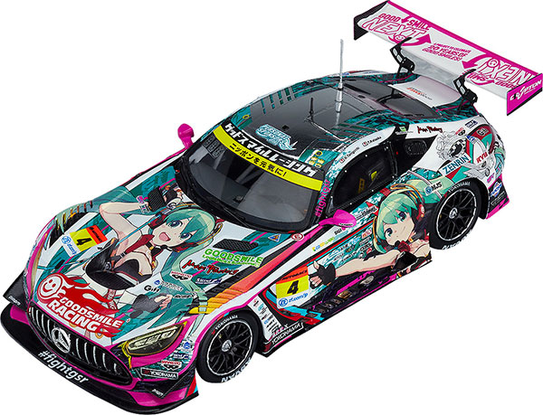 Good Smile Racing [Bonus] Hatsune Miku GT Project 1/64 Scale Good Smile Hatsune Miku AMG 2020 SUPER GT Ver.