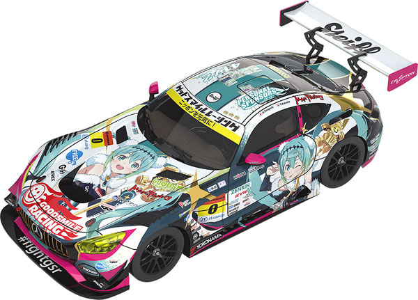 Good Smile Racing [Bonus] Hatsune Miku GT Project 1/64 Good Smile Hatsune Miku AMG 2018 SUPER GT Ver.