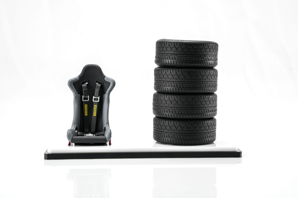 MOTORHELIX 1/18 JDM style Pen Holder (Tire + Sheet) image 1