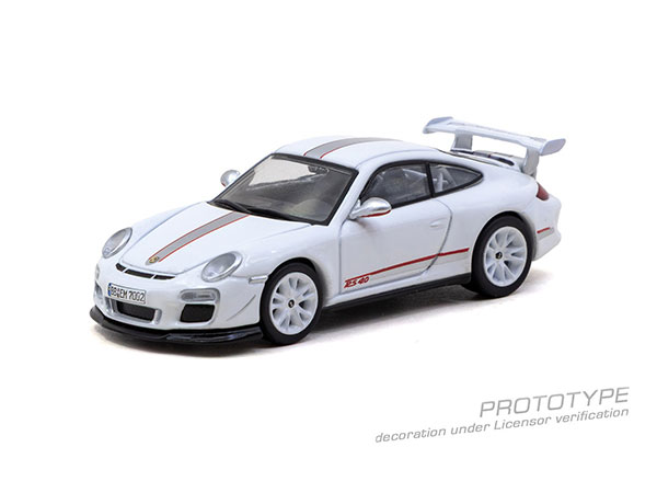 Tarmac Works 1/64 Porsche 911 GT3 RS 4.0 (997.2) Weiß (Papierbox) Bild 1