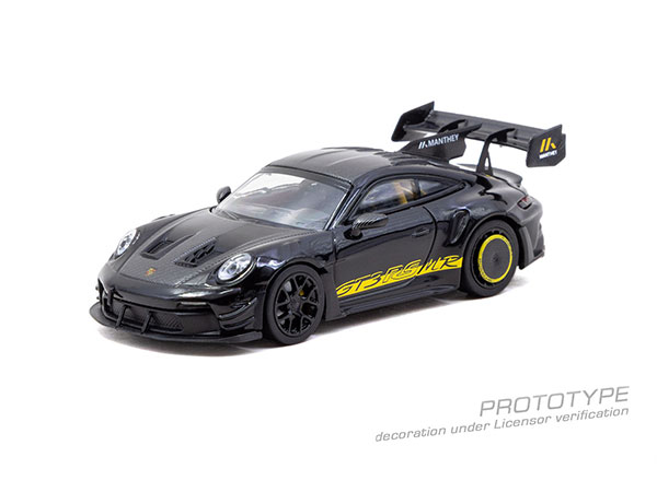 Tarmac Works 1/64 포르쉐 GT3RS (992.1) MR 블랙 옐로우 타맥 스페셜 에디션 이미지 1