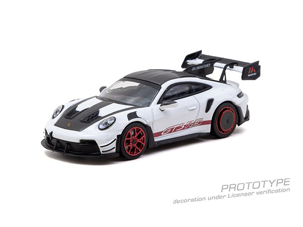 Tarmac Works 1/64 포르쉐 GT3RS (992.1) MR 화이트 레드 타맥 스페셜 에디션 이미지 1
