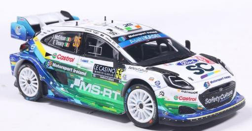 Ixo Models 1/43 Ford Puma Rally1 2026 Rallye Monte Carlo #55 J.McErlean/E.Treacy