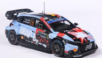 Ixo Models 1/43 ヒュンダイ i20 N Rally1 2026 ラリー・モンテカルロ #11 T.Neuville/M.Widaeghe