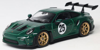 SOLIDO 1/43 포르쉐 911 (992) GT3 RS 크리스마스 에디션 2026 #25 (그린)