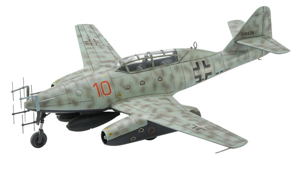 Hasegawa Mô Hình Nhựa 1/72 Messerschmitt Me262B-1a/U1 "Nachtjager" hình ảnh 1