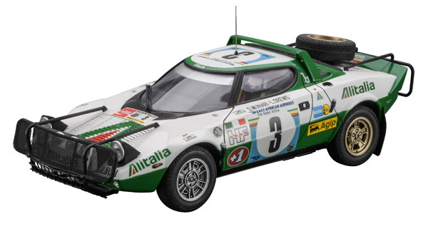 Hasegawa 1/24 Lancia Stratos HF "1975 Safari Rally" Plastic Model image 1