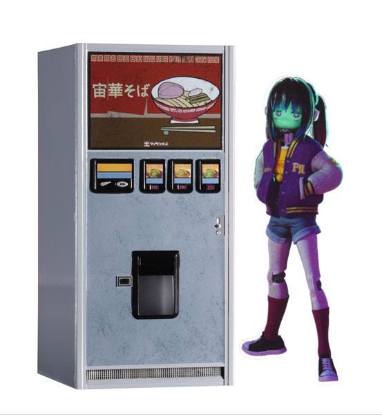 Hasegawa 1/12《銀河鐵道物語 銀河限定急行》復古自動販賣機(中華拉麵)組裝模型 圖片 1