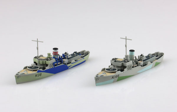Aoshima 1/700 水線艦船系列 No.916 英國皇家海軍 花級護衛艦 塑膠模型 圖片 1