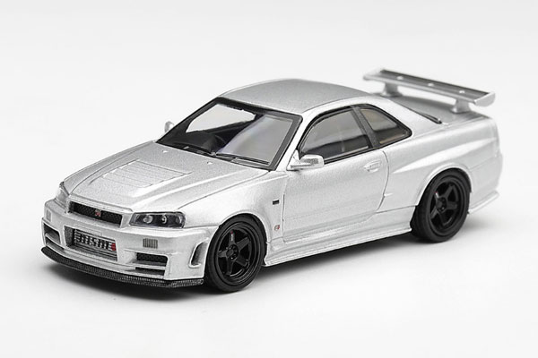 MINI GT 1/64 닛산 NISMO R34GT-R Z-tune Z-tune 실버 (우핸들) 이미지 1