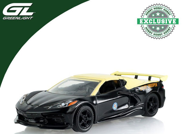 GreenLight 1/64 Hot Pursuit - 2023 Chevrolet Corvette Stingray - Florida Highway Patrol
