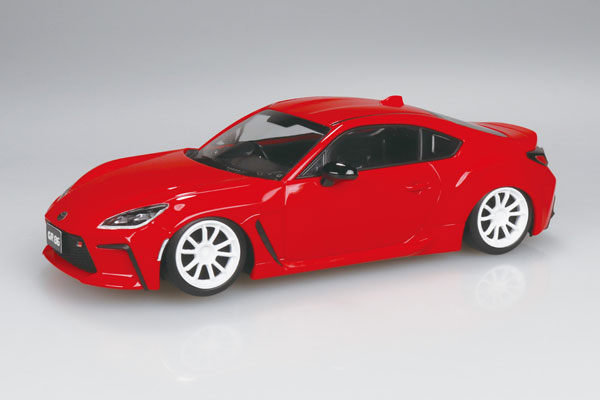 Aoshima RakuPla Snap Kit No.10CU-SR Toyota GR86 2021 Custom Wheel (Spark Red) Maqueta de Plástico imagen 1