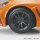 Aoshima RakuPla Snap Kit No.10CU-FO Toyota GR86 2021 Custom Wheel (Flame Orange) Plastic Model image 5