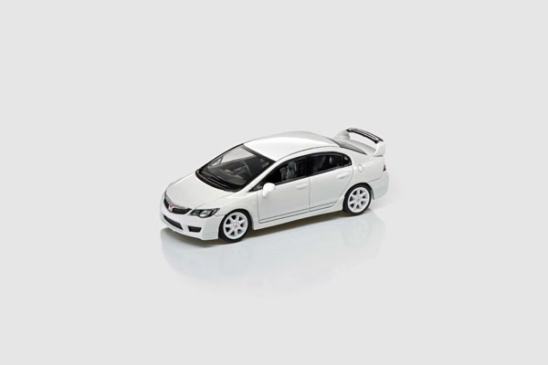 MODEL MODEL 1/64 Honda CIVIC Type-R FD2 White