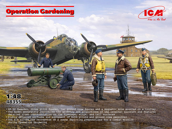 ICM 1/48 Operation Gardening Set Plastikmodell Bild 1