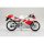 Skynet 1/12 Complete Motorcycle Model Yamaha TZR250 '89 Silky White/Fine Red hình ảnh 2