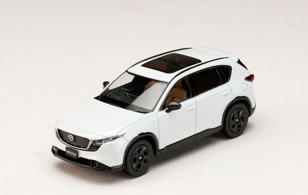 HobbyJAPAN 1/64 MAZDA CX-5 Rhodium White Premium Metallic Bild 1