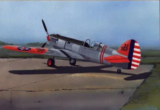 LF Models 1/72 Curtiss YP-37 Plastic Model