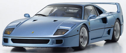 Kyosho KYOSHO Original 1/18 Ferrari F40 (Light Blue Metallic)