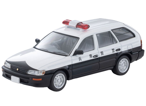 Tomytec Tomica Limited Vintage LV-N383a Toyota Corolla Van DX Patrol Car (Hyogo Prefectural Police)