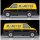 Tomytec Tomica Limited Vintage LV-N344b Chevrolet Astro Van (MOONEYES) Yellow/Black image 3